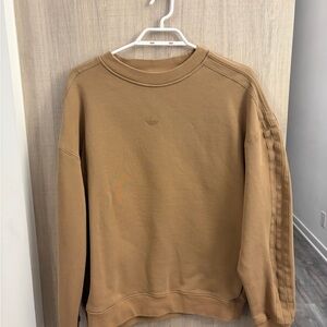 Adidas Men's Camel Crewneck Sweater
